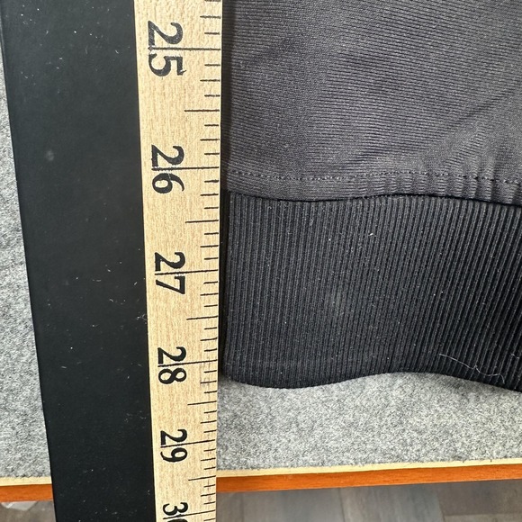 Lululemon Pants Mens 2XL Black Woven ABC Jogger Zip Pocket Ribbed Cuffs Athletic - Picture 7 of 13